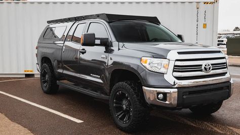 Tundra Roof Rack, Toyota Tundra Mods, Tundra Mods, Tundra Accessories, Stock Trailer, Tundra Truck, Solar Stove, Off Road Wheels, Crow's Nest