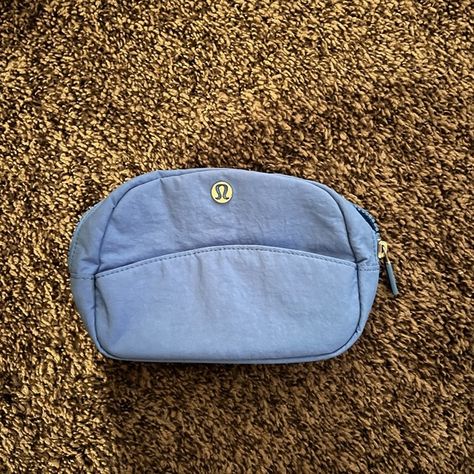 Blue Light Blue Lululemon Pouch Lululemon Pencil Pouch, Lululemon Pouch, Blue Lululemon, Pencil Bags, Herschel Heritage Backpack, Pencil Pouch, Blue Light, Pencil Case, Middle School