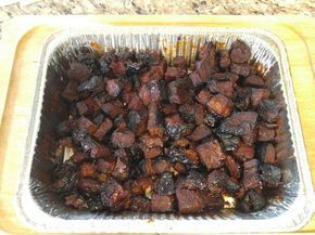 Chuck Roast Burnt Ends, Roast Burnt Ends, Poor Man's Burnt Ends, Burnt Ends Recipe, Smoked Chuck Roast, Meat Candy, Chuck Roast Recipes, Bbq Pork Ribs, Burnt Ends