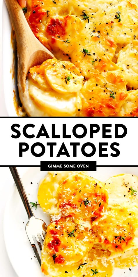 Best Scalloped Potatoes Recipe, The Best Scalloped Potatoes, Best Scalloped Potatoes, Delicious Potatoes, Scalloped Potatoes Recipe, Scalloped Potato, Fruit Salad Easy, Scalloped Potato Recipes, Gimme Some Oven