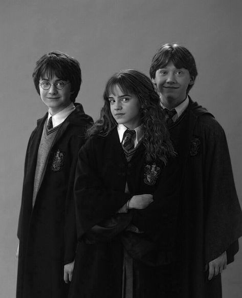 Obviously her brother the Harry Potter himself and his friends played by the real actors the legends: Daniel Radcliffe, Emma Watson and Rupert Grint. Glume Harry Potter, Harry Potter Background, Buku Harry Potter, Theme Harry Potter, Harry Potter Images, Images Harry Potter, Harry Potter Tumblr, Harry Potter Actors, Harry James Potter