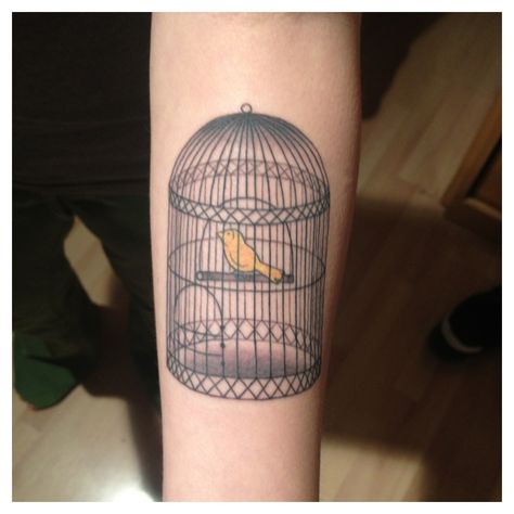 Jail bird. Edward Gorey inspired tattoo by Bryan Blanco. He has great attention to detail. Jail Tattoos, Shield Tattoo, Bird Tattoo Meaning, Tattoo Meanings, Edward Gorey, Back Of Shoulder Tattoo, Bird Tattoo, Memorial Tattoos, Tattoo Videos