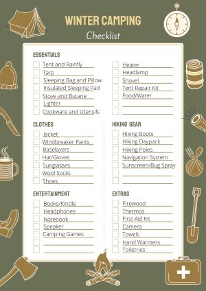 Winter Camping Packing List, Winter Camping Essentials, Winter Camp Packing List, Cold Weather Camping Packing List, Fall Camping Checklist, Winter Hiking Essentials, Camping In Winter, Camping Checklist For Two, Camping Winter