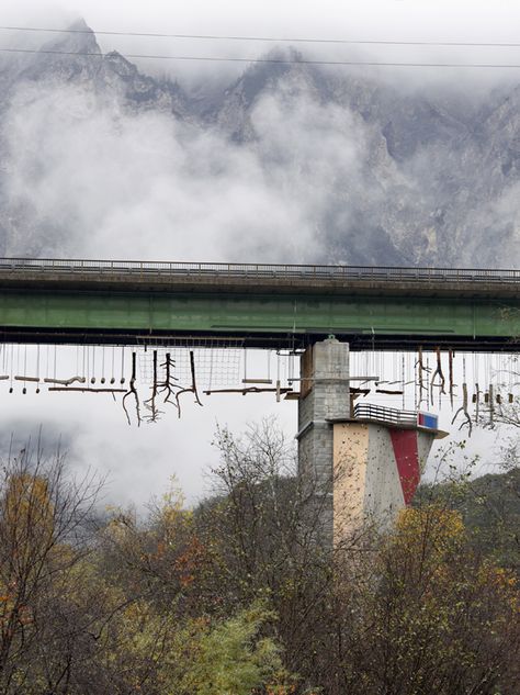 Otztal-Bahnhof_Tirol AT Under Bridge, Hidden Spaces, City Planner, Urban Spaces, Best Practice, Sculpture Installation, The Bridge, Public Space, New Yorker