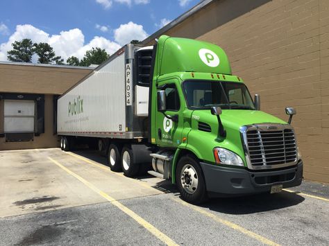 Publix Publix Grocery, Publix Supermarket, Freightliner Trucks, Great Place To Work, Built Truck, Trucking Companies, Miami Florida, Semi Trucks, Great Places