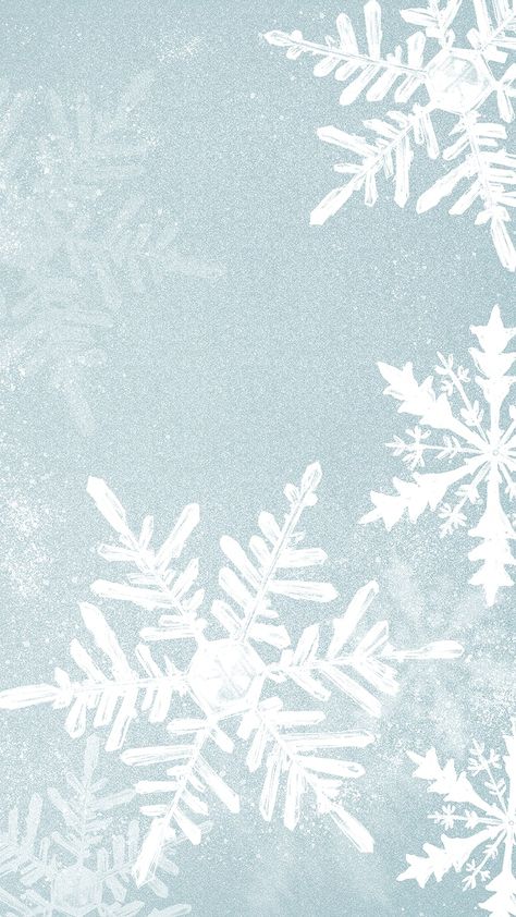 Snowflake Illustration, Snowflake Wallpaper, Winter Iphone, Iphone Wallpaper Winter, Xmas Wallpaper, Snowflake Background, Free Illustration Images, Christmas Phone Wallpaper, Cute Christmas Wallpaper