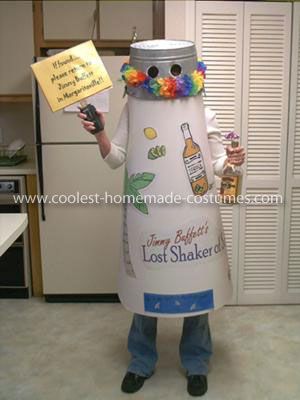 I imagine this might win a few bar Halloween costume contests: Jimmy Buffett's Lost Shaker of Salt Costume Jimmy Buffet Lost Shaker Of Salt, Jimmy Buffet Costumes, Lost Shaker Of Salt, Jimmy Buffet Halloween Costume, Salt Costume Diy, Salt Shaker Costume, Jimmy Buffet Costume Ideas, Jimmy Buffet Costume, Jimmy Buffet Outfit Women