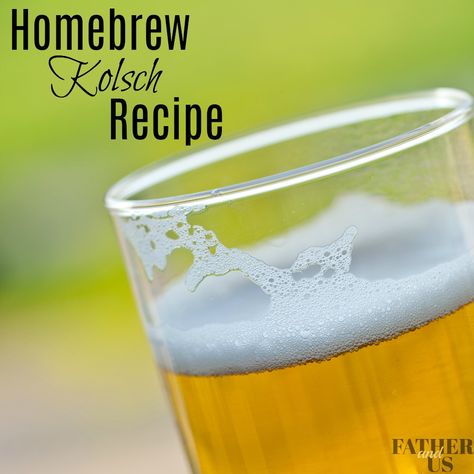 A simple, easy and tasty home extract homebrew beer recipe for a Kolsch ale. This is one of my favorite style ales that will please any crowd anytime of the year. But especially love this during the summer. Check out this recipe and get brewing! #homebrew #homebrewrecipes #kolsch Beer Recipes Homebrew, Beer Brewing Recipes, Ale Recipe, Flavored Beer, Beer Recipe, Brewing Recipes, Homebrew Recipes, Beer Cake, Home Brewing Beer