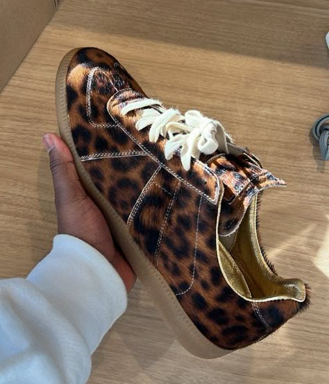 ajani on X: "These Margielas crazy fr https://t.co/ygngNn1I7Y" / X Fire Clothes, Margiela Sneakers, Leopard Print Sneakers, Designer Clothing Brands, Shoes Outfit Fashion, Fresh Shoes, Mens Shoes Casual Sneakers, Shoe Inspo, Swag Shoes