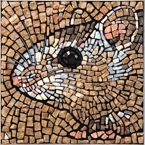 Beautiful Mosaics, Elephant Eye, Rats And Mice, Perdido Key, Conservation Biology, Mosaic Animals, Modern Mosaics, Tile Ceramic, Sculptural Object