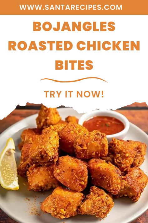 Dive into the heart of southern cooking with our Bojangles Roasted Chicken Bites Recipe. A culinary masterpiece, these bites bring the iconic ... Roasted Chicken Bites, Chicken Bites Recipe, Chicken Bites Recipes, Popular Side Dishes, Simple Green Salad, Herb Chicken, Chicken Bites, Southern Cooking, Boneless Chicken Breast