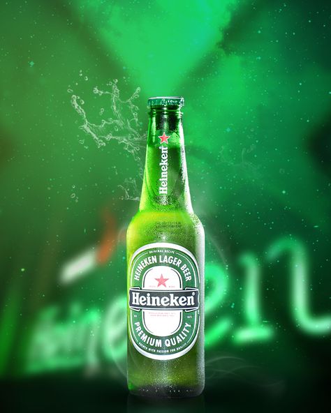 #heineken #cerveja #marketing #gelada #verão #photoshop Menu Design, Beer, Photoshop, Marketing, The Originals, Canvas, Green, Instagram, Design