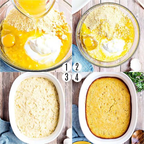 Jiffy Corn Casserole Recipe - Shugary Sweets Jiffy Corn Casserole Recipe, White Chicken Chilli, Sweet Corn Casserole, Snickers Salad, Chicken Chilli, Jiffy Corn Muffin Mix, Corn Casserole Recipe, Shugary Sweets, Honey Baked Ham