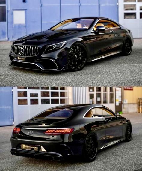 S Class Coupe Amg, Car Meet Aesthetic, Pink Hellcat, Car Hellcat, New Car Aesthetic, Black Hellcat, S63 Coupe, Mercedes S Class Coupe, S63 Amg Coupe