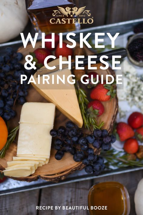 Charcuterie Board For Bourbon Tasting, Food Pairing With Whiskey, Bourbon And Cheese Pairing, Whiskey And Cheese Pairing, Whiskey Pairing Appetizers, Whiskey Charcuterie Board, Bourbon Snacks, Whiskey Appetizers, Bourbon Tasting Party Food