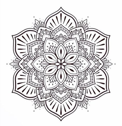 Jigsaw Puzzle Drawing, Mandala Art Simple Design, Small Mandala Art, Mandala Pictures, Butterfly Mandala Art, Aesthetic Mandala Art, Simple Mandala Art, Mandala Art Drawing, Mandala Simple