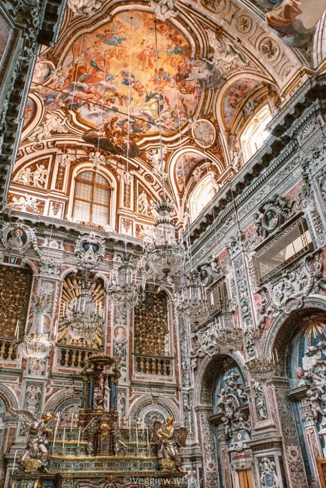 14 Churches in Palermo you simply have to visit Best Churches In The World, Italian Cathedrals, Famous Churches Around The World, Mediterranean Aesthetic, Orthodox Catholic, Palermo Cathedral, Sicily Travel, Palermo Sicily, St Peter's Basilica Architecture