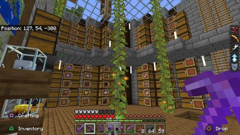 Minecraft Base Ideas Survival Layout, Minecraft Moodboard, Storage Minecraft, Minecraft Base Layout, Minecraft Storage Room Ideas, Minecraft Storage Room, Maine Craft, Minecraft Storage, Minecraft Mansion