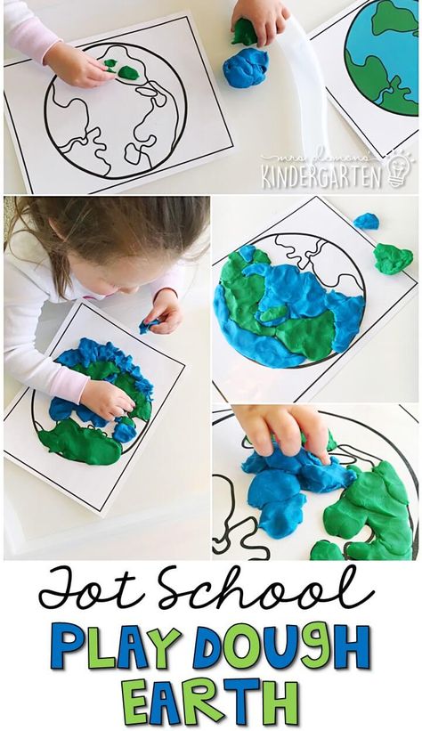 Earth Day Theme, Ochrana Prírody, Earth Activities, Earth Week, Earth Day Projects, Earth Craft, Sistem Solar, Playdough Activities, The Planet Earth