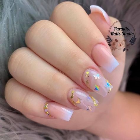 Short Work Nails, Nails Coffin Short, Short Coffin Nails Designs, Pink Tip Nails, Wow Nails, Nails Design With Rhinestones, Work Nails, French Acrylic Nails, Short Square Acrylic Nails