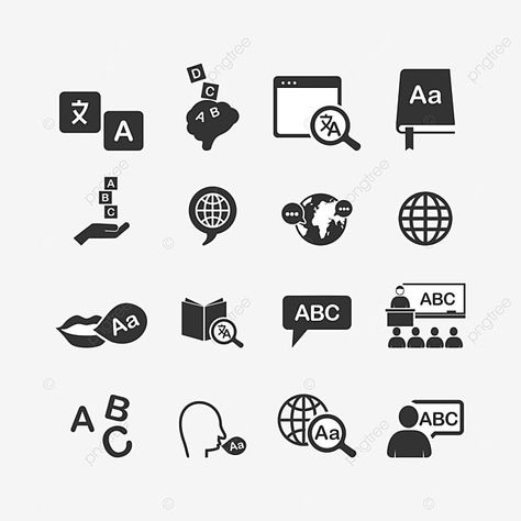 Language Club Logo, English Icon, Speak Book, Dictionary Design, Language Drawing, Icon System, Language Symbols, Language Icon, Communications Degree