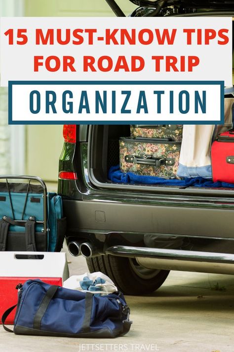 road trip organization Hacks For Road Trips, Car Trip Organization, Trip Organization, Road Trip Organization, Car Travel Hacks, Camping Landscape, Car Packing, Packing Hacks, Family Road Trip