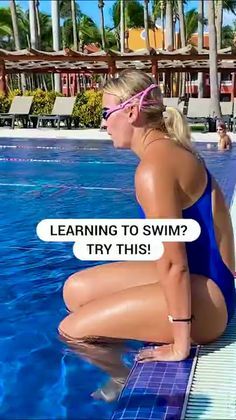 Swim Technique, How To Breathe, Swimming Lessons, Learn To Swim, Swim Lessons, Swimming