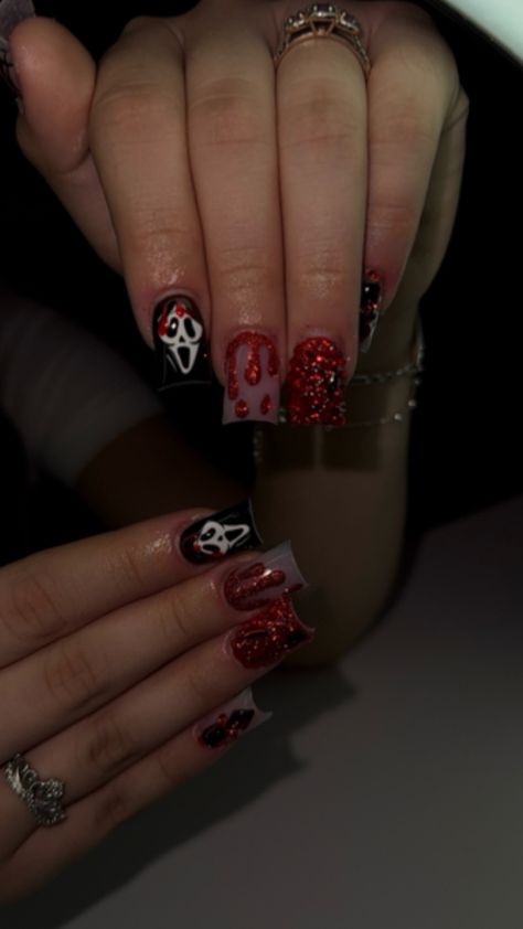 Halloween Nails Short, Nails Short, Halloween Nails, Nails, Halloween