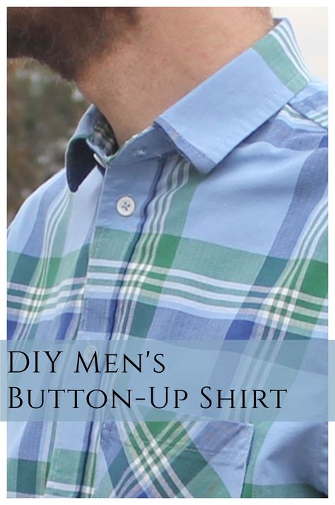 Long Sleeve Shirt Pattern, Mens Shirt Pattern, Patterned Button Up Shirts, Shirt Sewing, Clothes Making, Shirt Sewing Pattern, Clothing Diy, Mens Button Up, Pdf Patterns