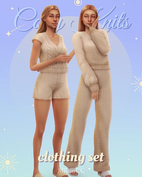 Cozy Knits clothing set | Patreon Ts4 Mod, Clothes Cc, Die Sims 4, Sims 4 Mm Cc, Sims 4 Expansions, Sims 4 Gameplay, Sims 4 Dresses, Sims 4 Mm, Sims 4 Toddler