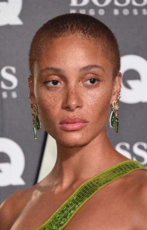 Adwoa Aboah wearing Gucci September 2019 Adwoa Aboah, Black Men Hairstyles, Men Hair, Mens Hairstyles, Black Men, Short Hair, Short Hair Styles, Models, Gucci