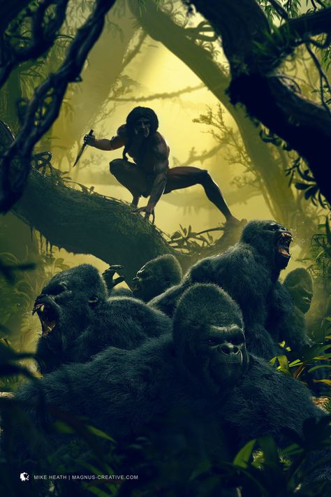 Prehistoric Animals Dinosaurs, Tarzan Of The Apes, Lean In, Jungle Adventure, Prehistoric Animals, Animal Sketches, Famous Books, Tarzan, Magical Creatures