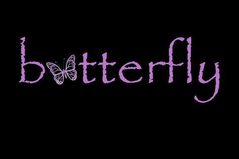 the word butterfly is written on a black background. lettering butterfly for logo design template Butterfly Typography, Butterfly Writing, Logo Butterfly, Moodboard Ideas, Butterfly Logo, New Background Images, Farmhouse Garden, Instagram Ideas Post, Butterfly Effect