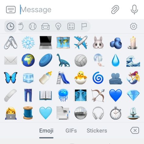 Blue Emojis Aesthetic, Blue Emoji Combos, Blue Emoji Combinations, Aesthetic Emojis, Good Apps For Iphone, Emoji Combos, Emoji Set, Blue Emoji, Nature Background Images