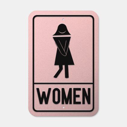 Funny Yard Signs, Stall Signs, Bathroom Stall, Silhouette Illustration, Minimalist Women, Bathroom Sign, Parking Signs, Bathroom Signs, Outdoor Signs