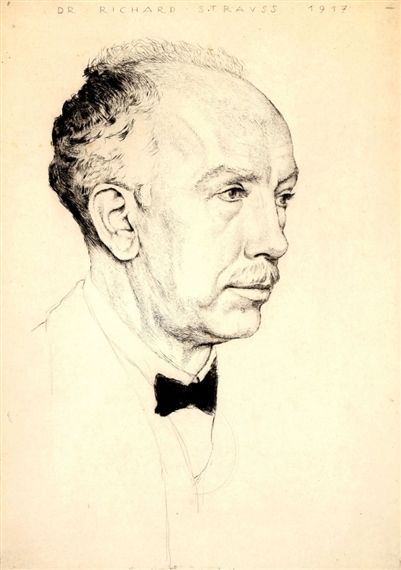 Portrait Drawing Famous People, Emil Orlik, Confucius Portrait, Quotes By Composers, Richard Schmid Portraits, Franz Liszt Portraits, Richard Strauss, Famous Composers, Musician Portraits