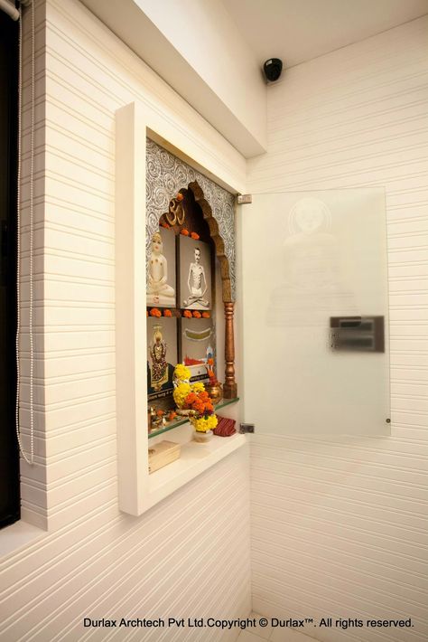 Pooja Mandir Designs, Small Room Interior, Small Bathroom Wallpaper, Best Kitchen Design, False Ceiling Living Room, Mandir Design, Temple Design For Home, Pooja Room Door Design, Pooja Room Design