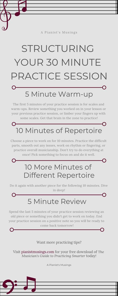 How to Have the Best Practice Session Ever | a pianist's musings Violin Music Theory, Tips For Musicians, Instrument Practice Chart, Piano Learning Tips, How To Practice Piano, Vocal Practice Tips, Piano Practice Tips, Violin Practice Chart, Music Practice Chart