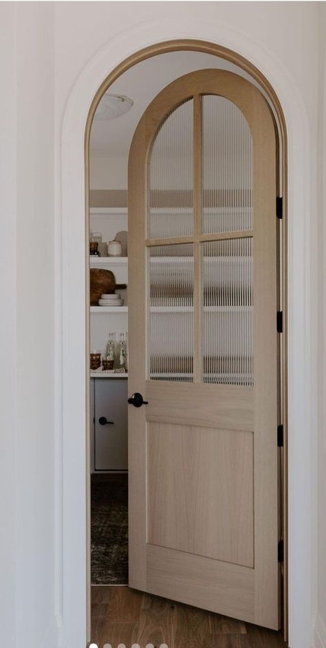 Arched Pantry Door Ideas, Arch Pantry Door, Arched Pantry Door, Arched Pocket Door, Arched Pantry, Butler’s Pantry, Arched Doors, Butler Pantry, Future Apartment