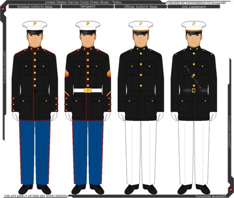 Us Marine Uniform Us Marines Uniform, Marine Corps Dress Blues, Marines Dress Blues, Marines Uniform, Marine Corps Ranks, Marine Officer, Camouflage Uniform, Blue Uniform, Combat Uniforms