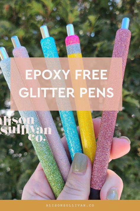 How To Do Pen Wraps, How To Epoxy Pens Diy, Making Pens With Resin, How To Make Custom Pens, Diy Glitter Pens Epoxy, How To Make Glitter Pens With Epoxy, Uv Resin Glitter Pens, Diy Ink Pens Ideas, How To Make Glitter Pens With Uv Resin