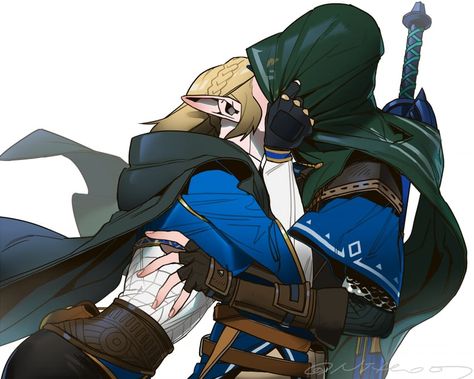 Zelink, Zelda x Link, Link and Zelda art, Ship art, Love, Link, Zelda Link Botw, Princesa Zelda, Botw Zelda, Hyrule Warriors, Nintendo Characters, Link Zelda, Nintendo Art, Zelda Art, Legend Of Zelda Breath