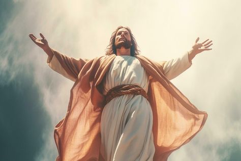 Happy Ascension Day, Ascension Day Design, Ascension Day Of Jesus Christ, Resurection Jesus Art, Ascension Of Jesus, Ascension Day, Bible Photos, Dove Pictures, Worship Quotes