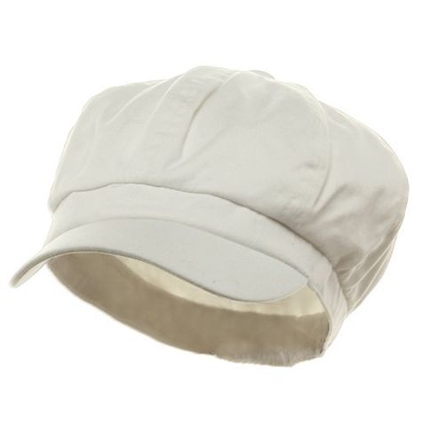 White Cotton Elastic Newsboy Caps - One size fits most $5.30 Newsboy Cap Women Outfit, Cap Women Outfit, Womens Newsboy Cap, Newsboy Cap Women, Gatsby Hat, Women Hats Fashion, Newsboy Hat, Cap Women, Cap White