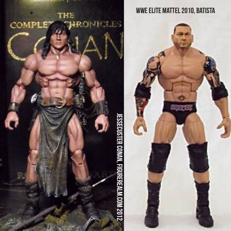 Hyborian Age, Batista Wwe, Dc Action Figures, Wwe Figures, Capcom Art, Marvel Figure, Conan The Barbarian, Graffiti Characters, 80s Cartoons