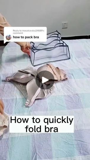 68K views · 4.2K reactions | Transform your space with smart storage solutions. Link in bio @thefoldinghacks 🧺🥰! 
Good ways to pack bra.Leave your comments if u have any other want to learn❤️#folding #storagebox | The Folding Hacks | zeussila · Original audio How To Fold Pants, Folding Hacks, Hanging Pants, Shirt Folding, Napkin Folding, Folding Clothes, Organize Declutter, Smart Storage, Storage Hacks