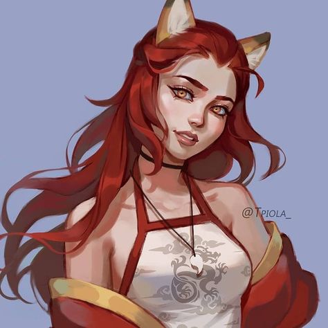 Caring Friend, Ruby Sparks, Modern Fantasy, Dnd Characters, Cat Girl, Character Portraits, Next Door, Fantasy Character Design, Character Design Inspiration