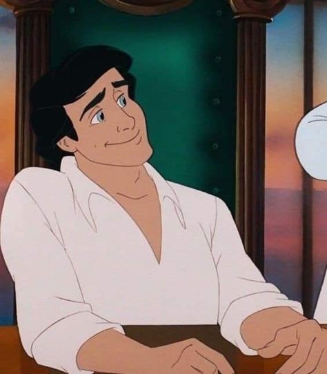 Good Looking Cartoon Characters, Eric Disney Prince, Hear Me Out Movie Characters, Hear Me Out Boy Characters, Disney Prince Images, Prince Eric Animated, Prince Eric Cartoon, Disney Prince Wallpaper, Prince Eric Wallpaper