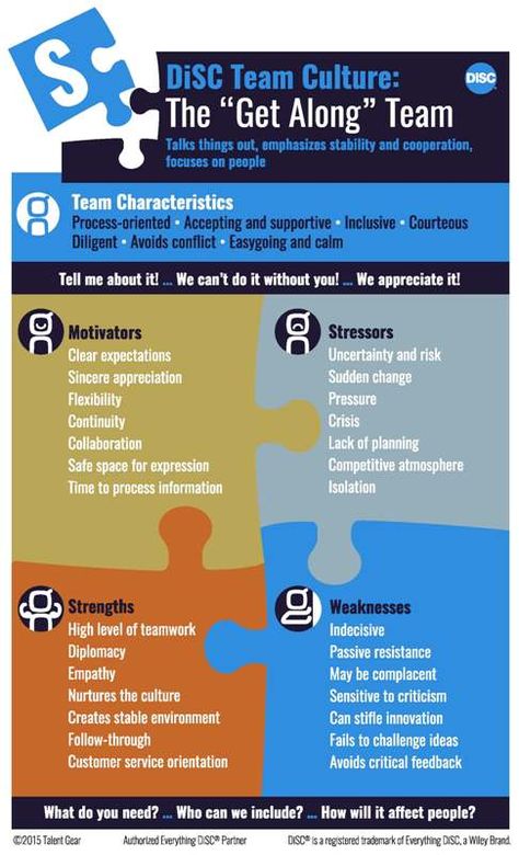 The "Get Along" Team  -- Coaching the Coach to purchase a DISC assessment click http://www.georgiashaffer.com/wordpress/store/ Disc Personality Test, Disc Assessment, Team Culture, Personality Assessment, Disc Style, Personality Profile, Work Goals, Team Coaching, Career Counseling