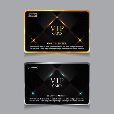 Vip Card Design, Card Design Template, Member Card, Vip Card, Vip Tickets, Business Identity, Raffle Tickets, Membership Card, Loyalty Card